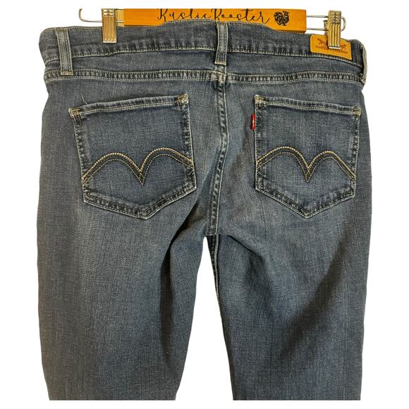 Womens Vintage Levis 524 Too Superlow stretch darker wash Y2K 13M - Picture 4 of 7